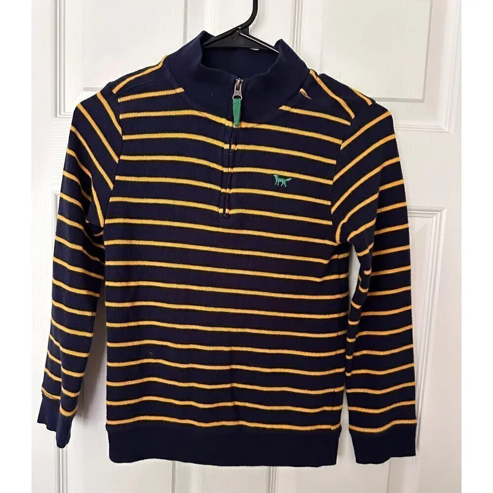 Carters blue and yellow sweater size 8